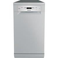 Hotpoint HP3FC10BS7A0 45cm Slimline Dishwasher in Silver 10 Place Sett