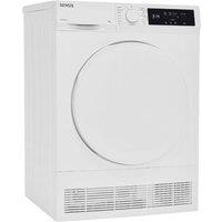 Sensis TDCF018BW 8kg Condenser Dryer in White B Rated with Intelligent