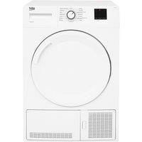 Beko DTBC10001W 10kg Condenser Dryer in White B Rated with Sensor Dry