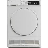 Sensis TDCF0110BW 10kg Condenser Dryer in White B Rated with Sensor Dr