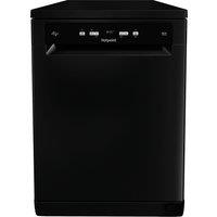 Hotpoint HP2FFC14BN6B 60cm Dishwasher in Black 14 Place Setting C Rate