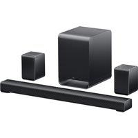 TCL S65K UK 5 1Ch Dolby Atmos Soundbar Subwoofer Rear Speakers in Blac