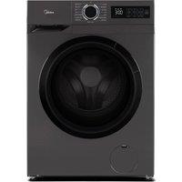 Midea MF110W100BTU 10kg 1400 Spin Washing Machine in Graphite A Rated