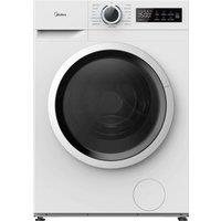 Midea MF110W100BWU 10kg 1400 Spin Washing Machine in White A Rated wit