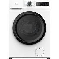 Midea MF110W80BWUK 8kg 1400 Spin Washing Machine in White A Rated with
