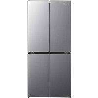 Fridgemaster MQ79395ES American Fridge Freezer in Silver Frost Free