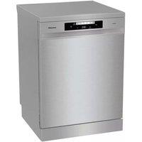 Hisense HS642D90XUK 60cm Dishwasher in Stainless Steel 14 Place Settin
