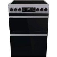 Hisense HDCEC6C20X 60cm Double Oven Electric Cooker in Stainless Steel