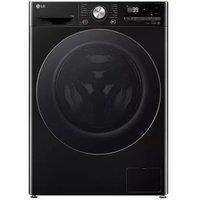 LG F4Y711NCTN1 11kg 1400 Spin Washing Machine in Onyx Black A Rated wi