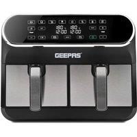 Geepas GAF37535UK 8L Prestige Dual Zone Digital Air Fryer XL Capacity