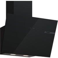 Bosch DWK65DF61B Series 4 60cm Angled Chimney Hood in Black Glass 3 Sp