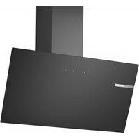 Bosch DWK85DF61B Series 4 80cm Angled Chimney Hood in Black Glass 3 Sp