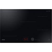 Samsung NA64D3000AK 60cm 4 Burner Gas Hob in Black Glass with Cast Iro