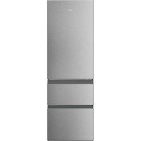 Haier HTR3618DNMG 185cm High 60 40 Frost Free Fridge Freezer in Silver