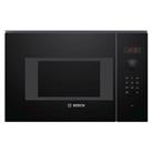 Bosch BFL523MB0B Series 4 Built in Compact Microwave Oven in Black 800