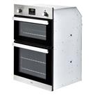 Belling 444444795 Built In Gas Double Oven in St Steel Programmable Ti