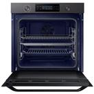 Samsung NV75K5571RM Built In Electric Pyrolytic Oven in Black Steel 75