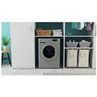 Indesit BDE86436XSUK Washer Dryer in Silver 1400rpm 8kg 6kg D Rated