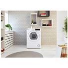 Hoover HLEH8A2TE 8kg Heat Pump Dryer in White A Rated Sensor NFC