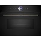 Bosch CMG7361B1B Series 8 Built In Compact Oven Microwave in Black 45L