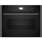 Neff C24FS31G0B N90 Built In Compact Oven with Steam in Black 47L