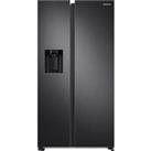 Samsung RS68A884CB1 American Fridge Freezer in Black PL I W C Rated