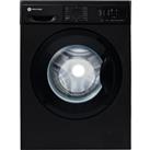 White Knight WM148B Washing Machine in Black 1400rpm 8Kg D Rated