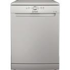 Indesit D2FHK26S 60cm Dishwasher in Silver 14 Place Setting E Rated