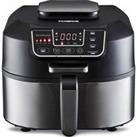 Tower T17086 5 6L VORTX 5 in 1 Air Fryer Grill with Crisper Black