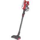 Hoover HF122RDD001 H Free 100 Pets Cordless Stick Vacuum Grey Red 22v