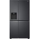 LG GSLV71MCTD American Fridge Freezer in Matte Black NP I W D Rated
