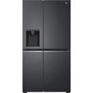 LG GSLV70MCTD American Fridge Freezer in Matte Black PL I W D Rated