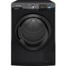 Indesit YTM1192BXUK 9kg Heat Pump Condenser Dryer in Black A Rated
