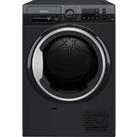 Hotpoint NTM1192BSK 9kg Heat Pump Condenser Dryer in Black A Rated