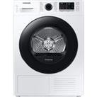 Samsung DV9BTA020AE 9kg Heat Pump Condenser Dryer in White A Rated