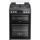 Blomberg GGRN655N 60cm Double Oven Gas Cooker in Anthracite 72 32 Litr