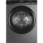 Haier HW80B16939S8 Washing Machine in Graphite 1600rpm 8kg A Rated