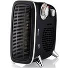 Swan SH27020N 2 0kW Fan Heater with Thermostat Use Upright or Flat