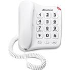 Binatone 660610210001 Big Button 110 Corded Phone White
