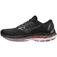 Mizuno Wave Inspire 19 Womens Running Shoes Black Support Cushioned Run Trainers