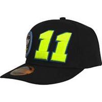 VR46 Sky Racing Team 11 Replica Cap Black Mens Motorsport Adjustable Hat