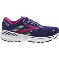 Brooks Adrenaline GTS 22 Womens Running Shoes Purple Supportive Sports Trainers