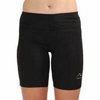 More Mile Excel Womens Short Tights Black Running Fitted Sports Training Shorts