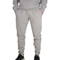 More Mile Vibe Fleece Mens Slim Fit Joggers Grey With Pockets Workout Sweatpants