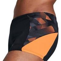 Speedo Eco Endurance Plus Splice Mens Swim Shorts Black Swimming Adjustable - 38" Regular