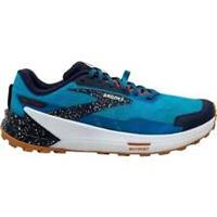 Brooks Catamount 2 Mens Trail Running Shoes Blue Offroad Cushioned All-Terrain