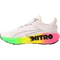 Puma ForeverRun Nitro Mens Running Shoes White Support Cushioned Sports Trainers