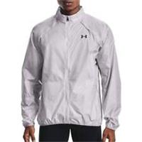 Under Armour Impasse 2.0 Mens Running Jacket Grey Run Lightweight Breathable