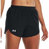 Under Armour Fly By Elite Womens Running Shorts Black 3 Inch Lightweight Lined