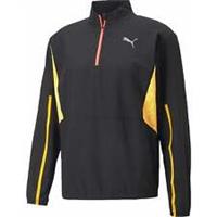 Puma Ultraweave Woven Mens Running Jacket Black Run